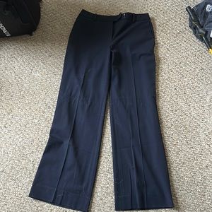 Womens navy blue pants size 4 in good shape